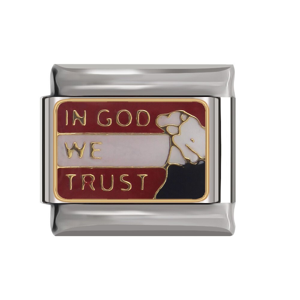 Fyour Daisy Paard Aliens Pirates Motorfiets Mobiele Telefoon Charm Links Fit 9Mm Armband Roestvrij Staal Diy Maken DJTop68: DJ059-F