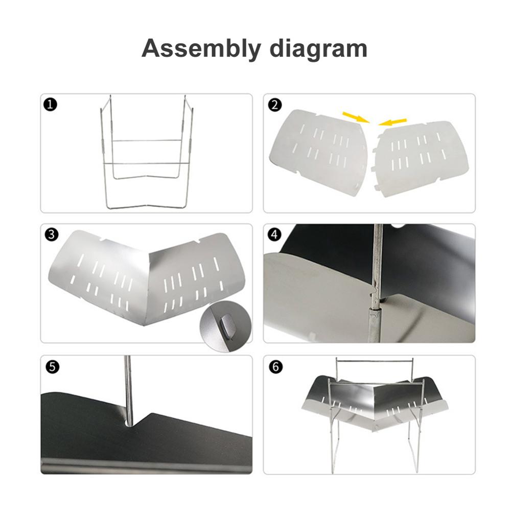 Portable Folding Barbecue Rack Ultra-light, Easy t... – Grandado