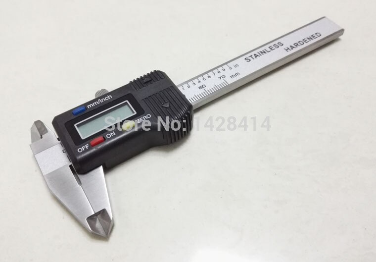 0-50mm /0.01mm lommers mini digital caliper lommeskive mini digital caliper hærdet rustfrit stål vernier caliper