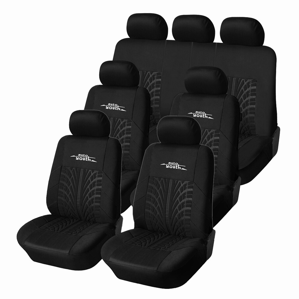Car Seat Covers Front Seat Covers Back Seat Covers Full Set Black