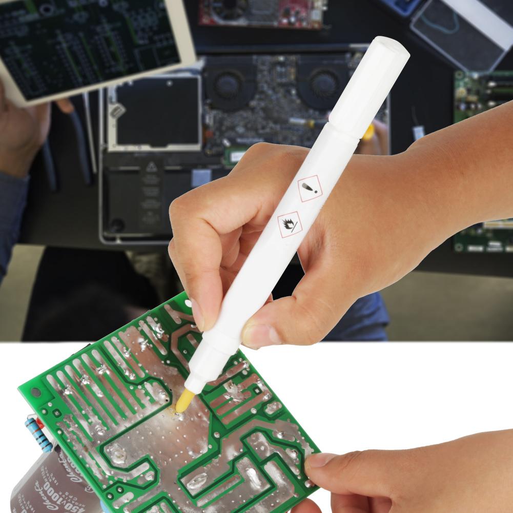 CW8100 13cm Solderen Rosin Flux Pen Low-Solids Non-clean Soldeer voor Zonnepaneel DPJ
