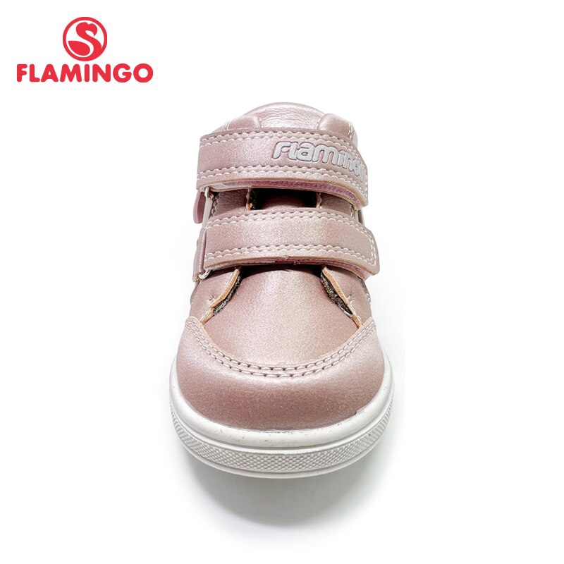 FLAMINGO Autumn Felt Pink Kids Boots Size 22-27 Anti-slip Shose for Girl 202B-Z5-2045