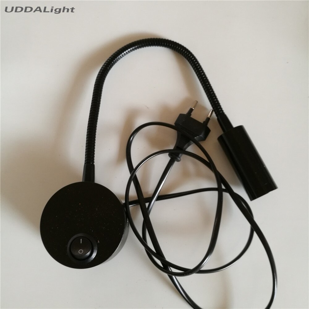Wandlamp Met Schakelaar 3 W Wandlamp Plug Zwart Huis Led Leestafel