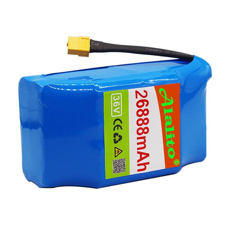 Batterie Lithium 36V Pour Trottinette électrique Ou Hoverboard – 4.4Ah à 12Ah – étanche Et Longue Durée De Vie