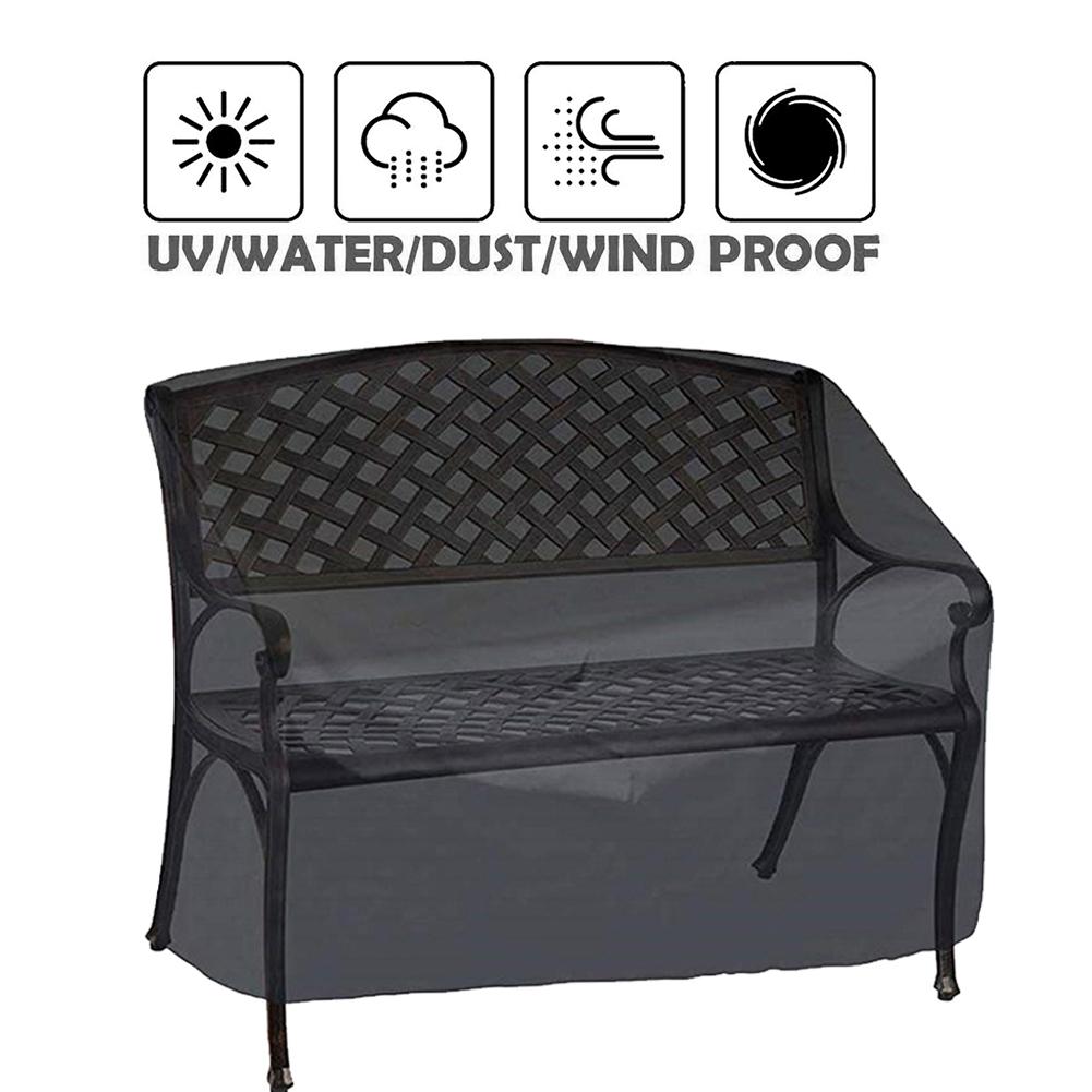 Garten Terrasse Bank Abdeckung Im Freien Wasserdichte Möbel Abdeckung für 2-Seater/3-Seater/4-Seater Bänke