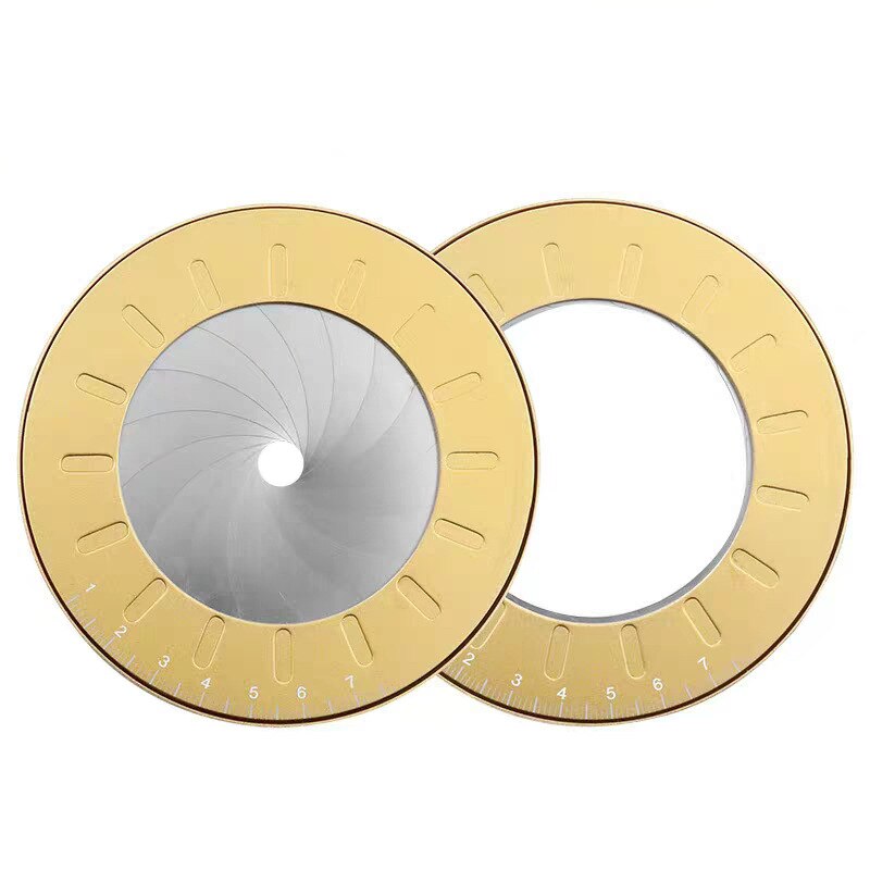 Regla de dibujo , herramienta de dibujo circular ajustable, acero inoxidable, Compas, juego de reglas escolares, geometría, 1 Uds.