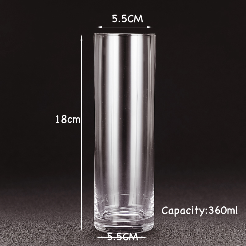4 st extra lätta kristall highball glas barware collins tumlare för vatten, juice, öl och cocktail set  of 4