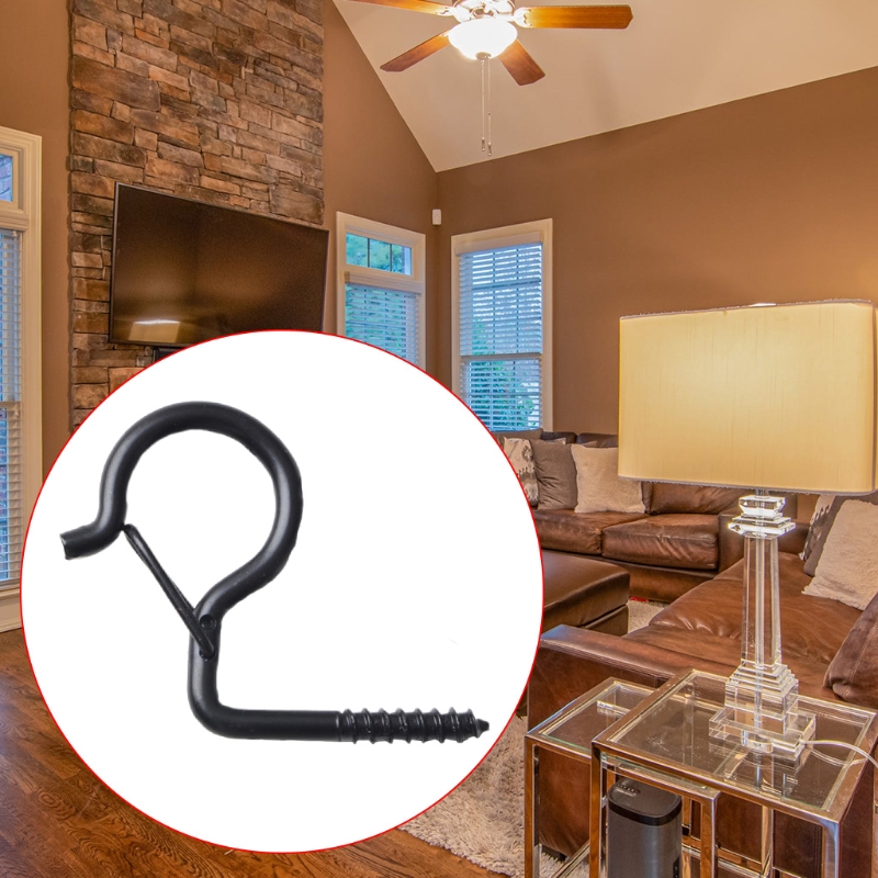 20/40 sztuk śrubin sufitowe haki lampy uchwyty na haki nadaje się robić światła zewnętrzne Birdhouses zestaw haczyków z gwintem domowym