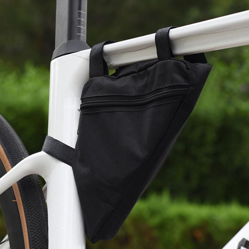 【1 stuks fietstas duurzame fiets veelzijdige tas fiets driehoekige tas fiets voorbuis frame opbergtassen fietsaccessoires】