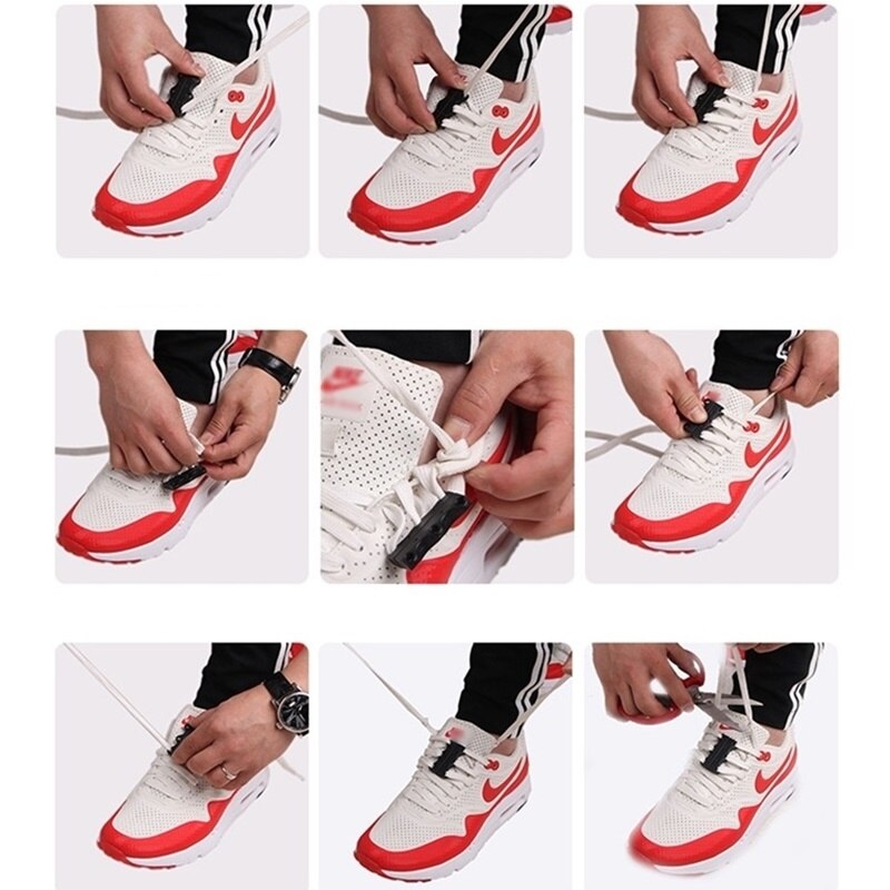 Lacets à fermeture magnétique pour chaussures, système de laçage magique, sans attache, nouveauté 2022