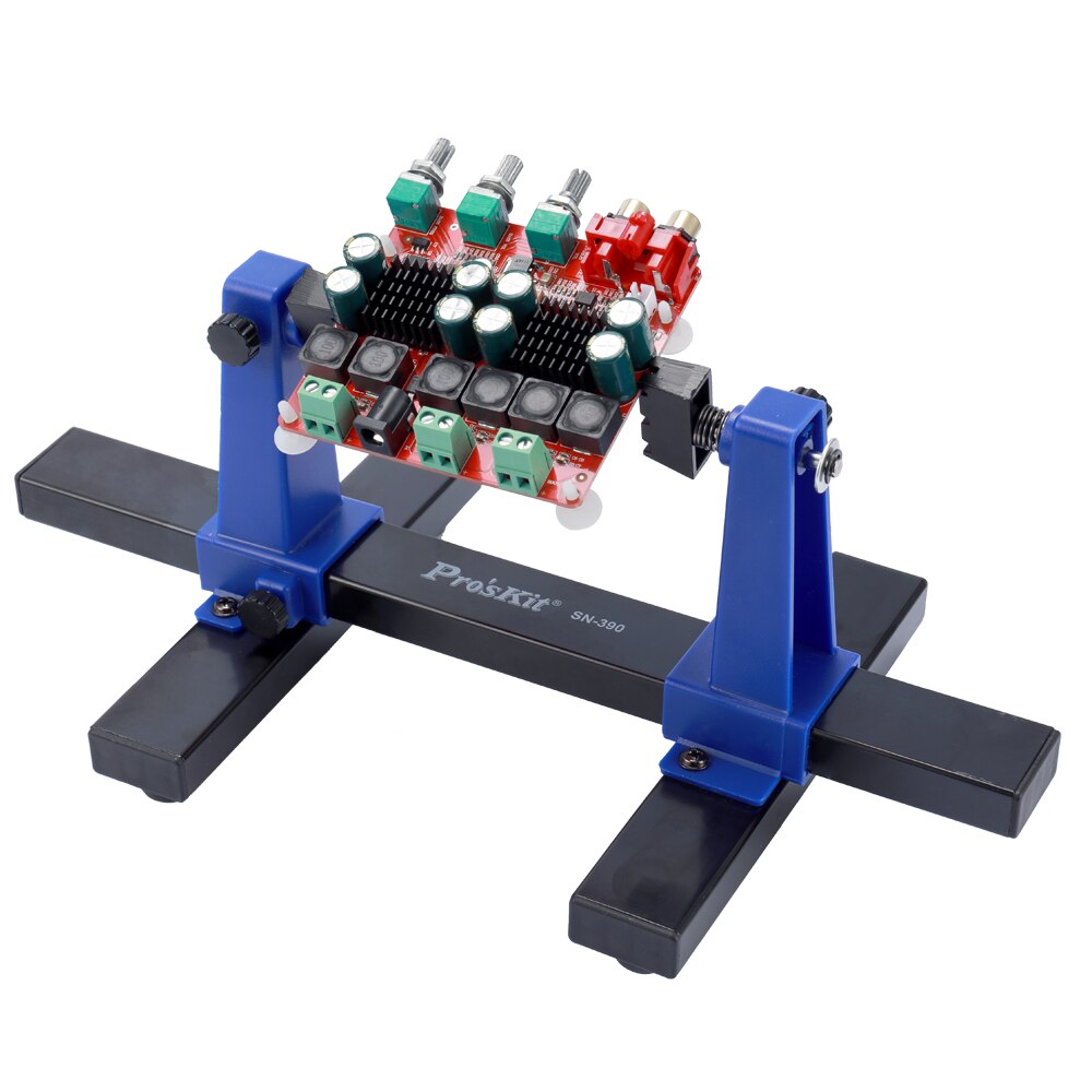 Adjustable Welding Auxiliary Clip Holder Universal Clamp PCB Soldering Gripper with Metal Base