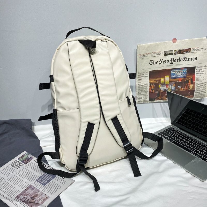 -Trend Männer Und Frauen Schule Taschen Schüler Freizeit Große-kapazität Rucksack Nylon Wasserdichte Anti-diebstahl Reise Rucksäcke