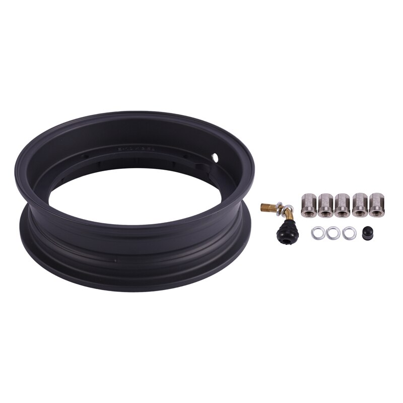 Rueda de aluminio de motocicleta de 10 pulgadas, llantas circulares para Scooter Vespa Piaggio PX 125 150 200 LML Star T5 Rally R25: Default Title