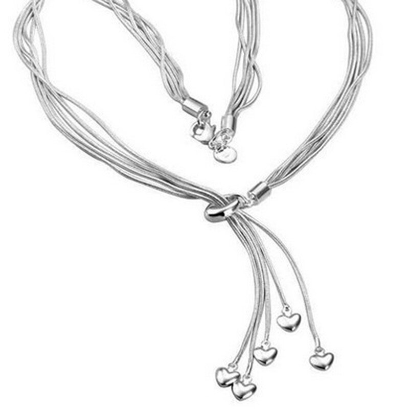 Mode Vrouwen Mode Ketting Sieraden Hart Hanger Klassieke Stijlvolle Ketting