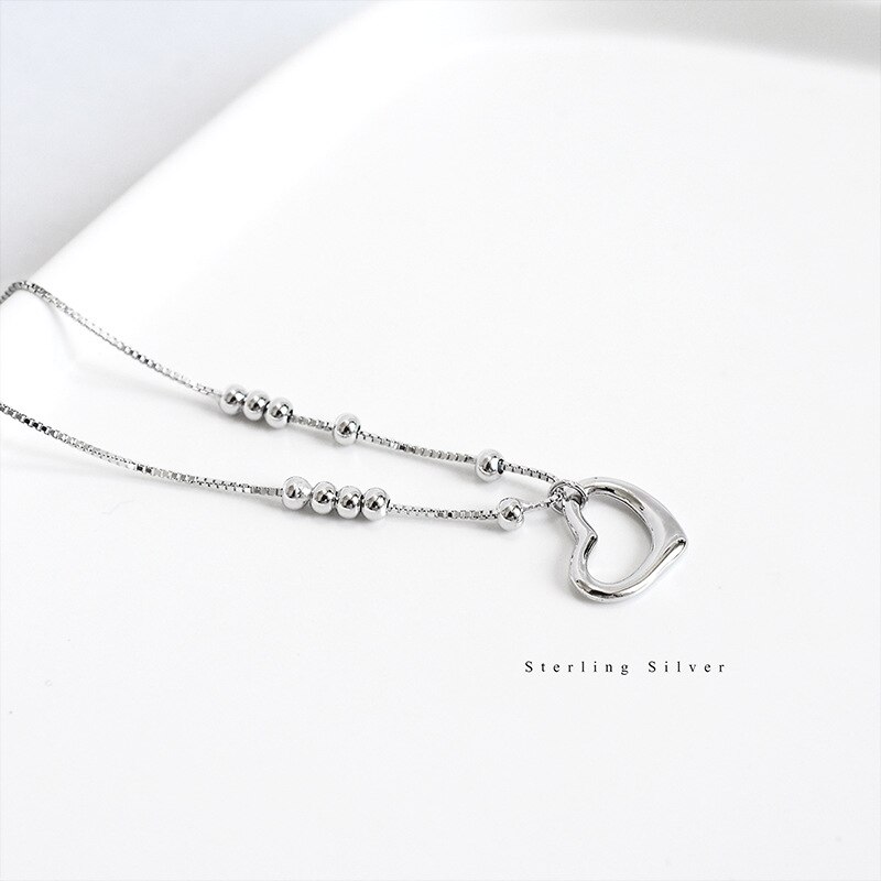 S925 sterling silber liebe fußkettchen Korean persönlichkeit temperament mädchen pfirsich herz strand fuß schmuck wilden einfache schmuck