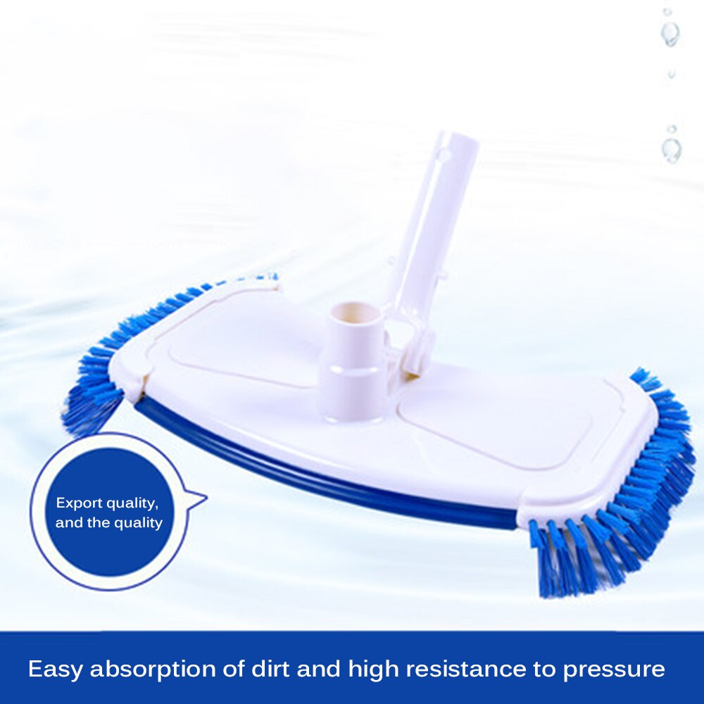 Vacuum Brush For Cleaning Fish Pond Tool Cleaner Swimming Pool Vacuum Brush Suction Head Fountain Vacuum Cleaner Spring Pool
