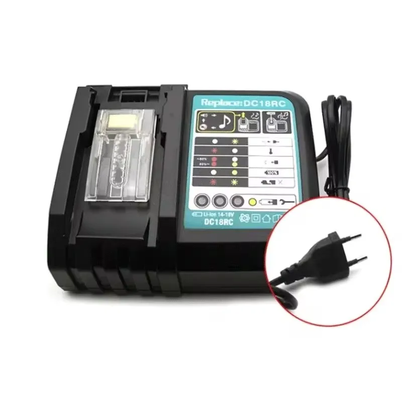 100% Original Makita 12AH for Makita 18V Battery BL1830B BL1850B BL1850 BL1840 BL1860 BL1815 Replacement Lithium Battery: Orange