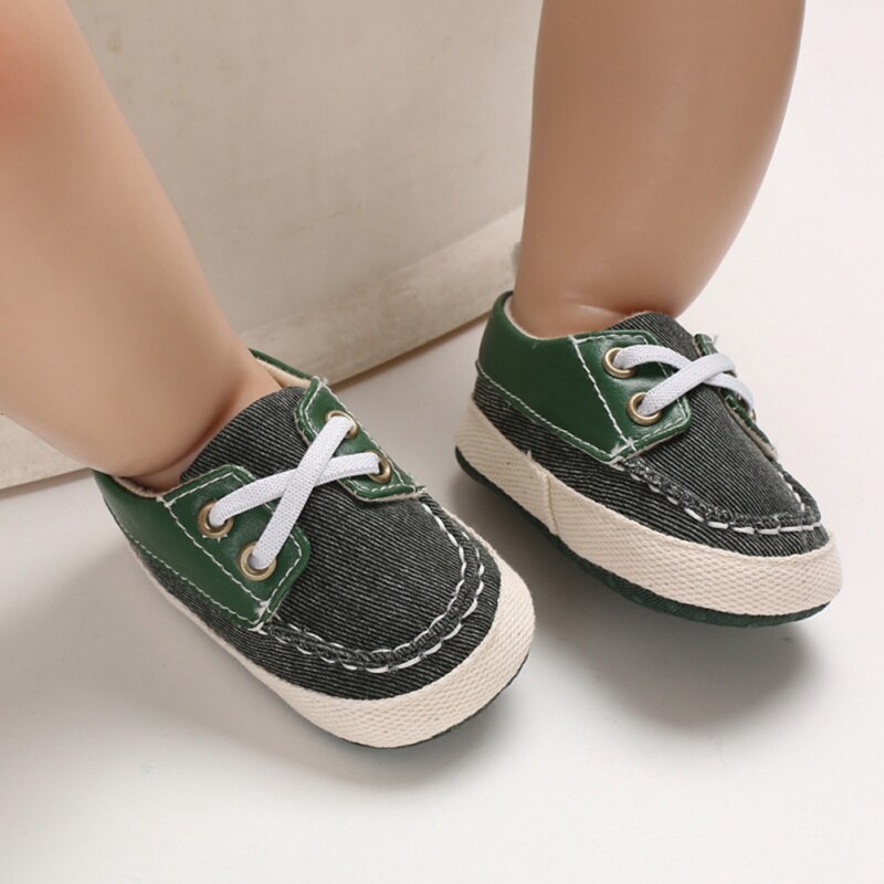Infant Kids Shoes Baby Boys Breathable Anti-Slip Shoes Sneakers Soft Soled Walking Shoes