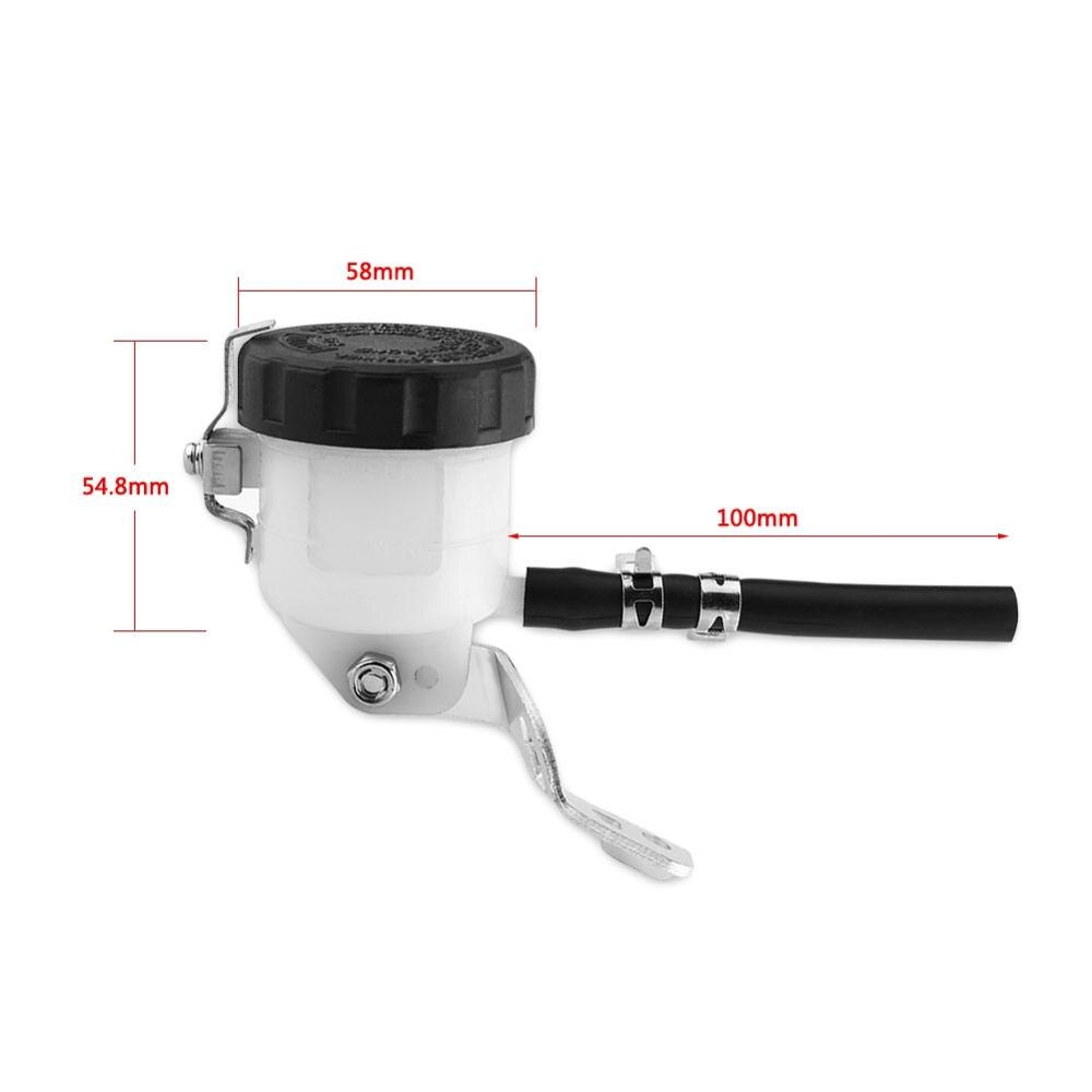 Bremse reservoir bremse hovedcylinder olie reservoir væske flaske m/ beslag til suzuki  sv650 03-09 sv100s 03-07 bil-styling