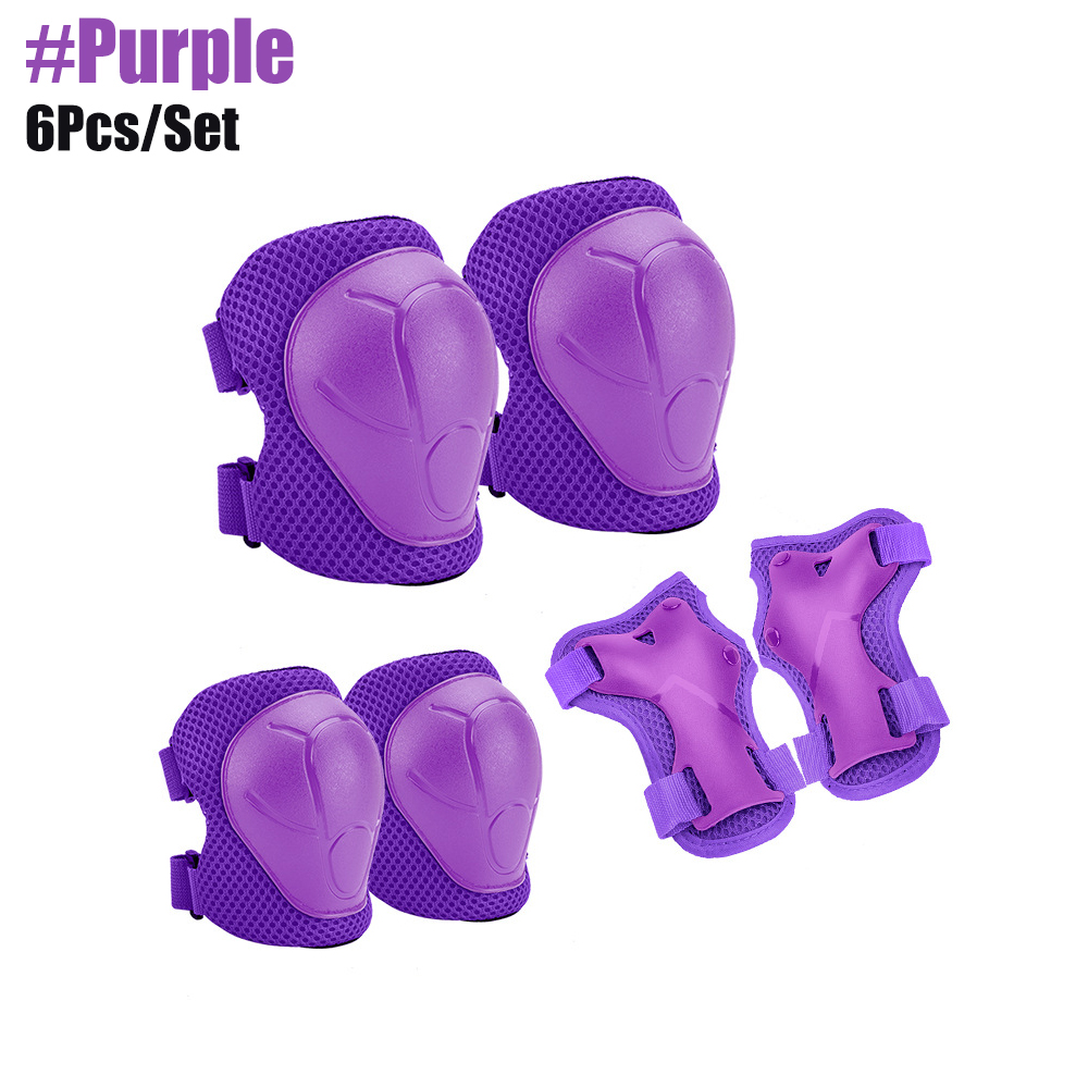 Rodilleras para niños, coderas para niños de 3 a 7 años, conjunto de seguridad de equipo protector 6 en 1 con protector de muñeca para patinaje y ciclismo,: Verde