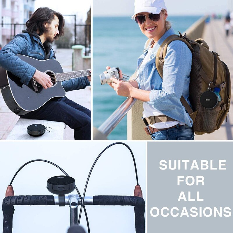 Draagbare Fiets Bluetooth Luidspreker Met Afneembare Bike Mount Kolom Waterdichte Akoestiek Boombox Soundbar Woofer Handen Gratis