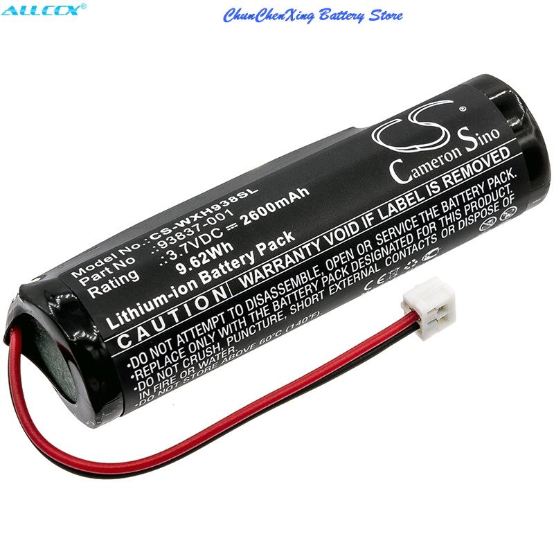 Cameron Sino 2600mah batterie pour WAHL noir furtif, Chrome, pince magique sans fil, Senior sans fil, Sterling 4,Super cône sans fil