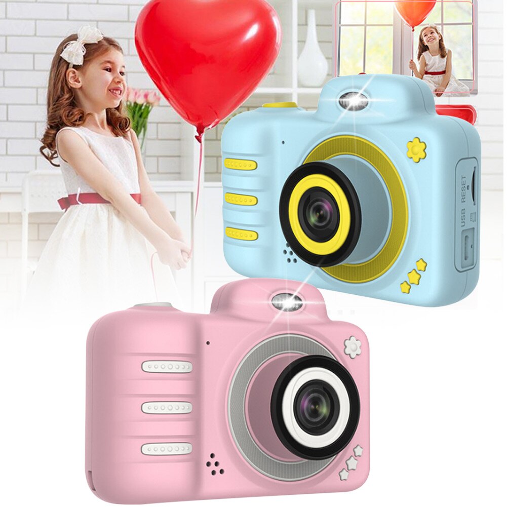 2.4 Inch Screen Kids Camera Cute Cartoon Digital Cameras Camcorder High Definition Children