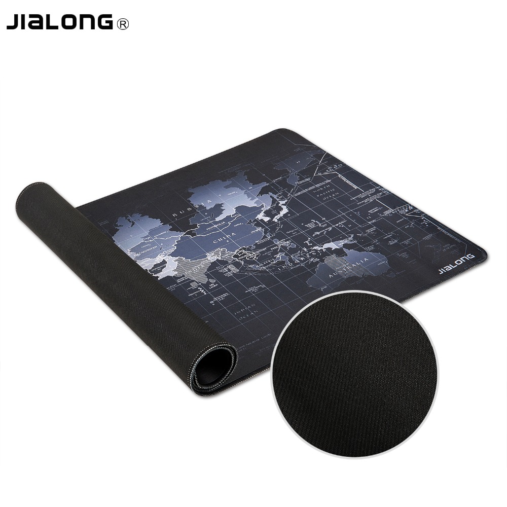 Original JIALONG World Map Non-slip Large Pattern Gaming Mouse Pad Gaming Mouse Mat Mousepad for Men Gamer