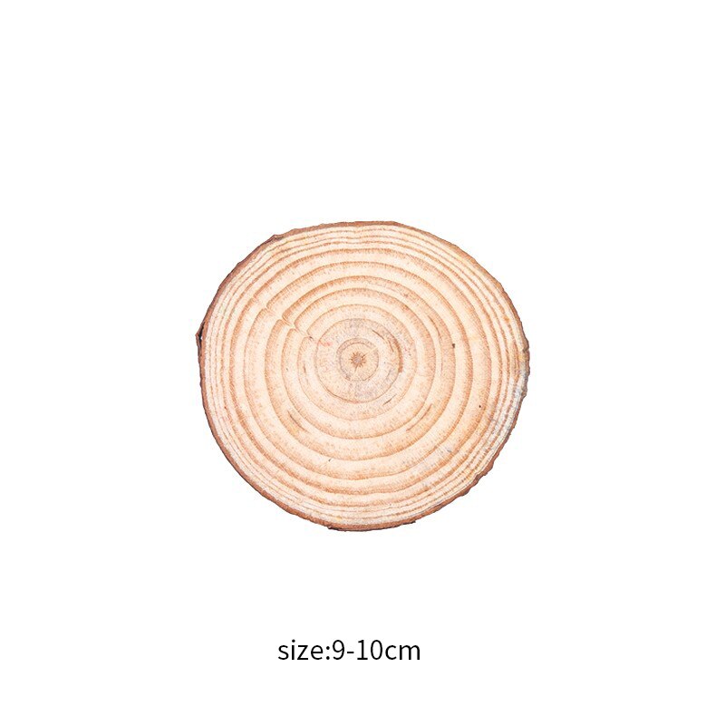 B.F.brother craft supplies crafts diy hobbies and crafts materials for diy Round wooden plate handmade material: Black Nickel