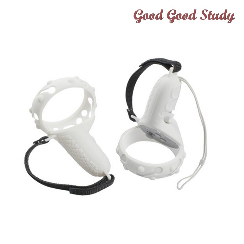 1 Pair With Knuckle Strap 3in1 Touch Controller Grip Cover Touch Silicone