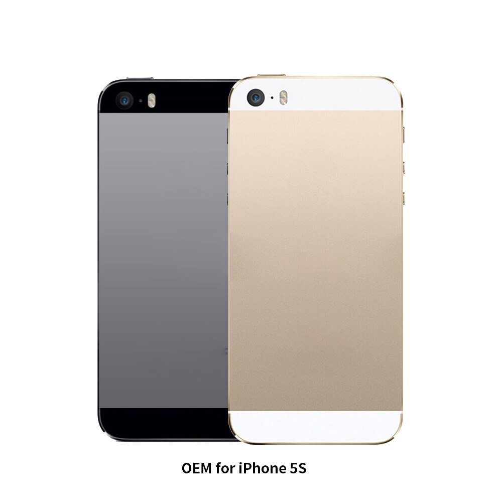 Back Housing For IPhone 5 5G 5S SE Battery Rear Door Cover Middle Frame Chassis Body + IMEI Replacement