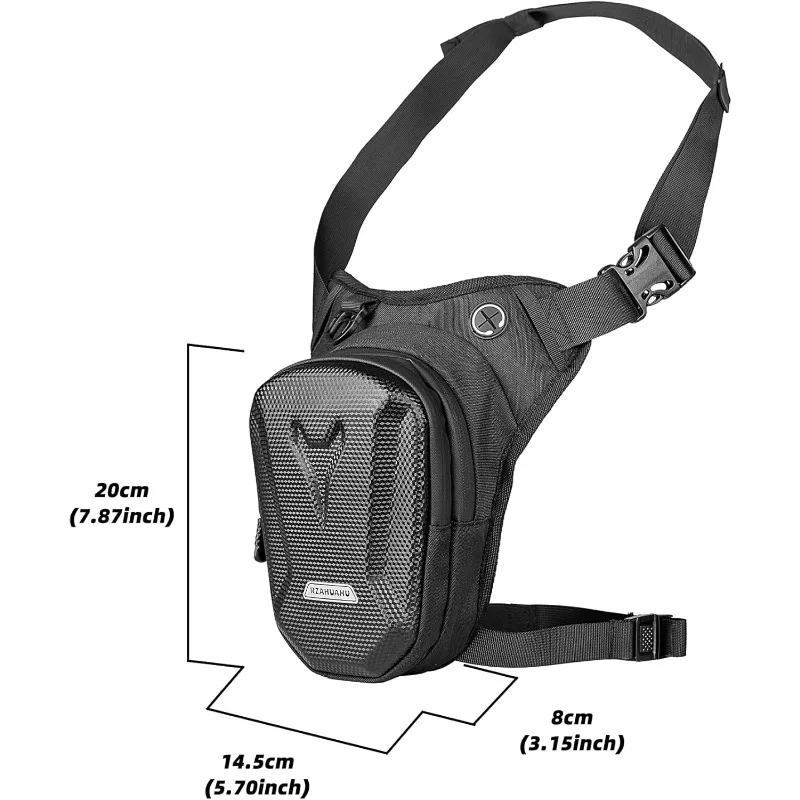 Motorcycle Waist Bag Leg Bag Men Women Bicycle Riding Tactics Thigh Waist Bag Mobile Phone Storage Hip Bag Cycling Backpack