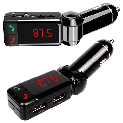 FM Transmitter LCD Bluetooth Car Kit MP3 USB Charger Handsfree For iPhone флешка For iPhone blutooth transmiter глушилка глонасс