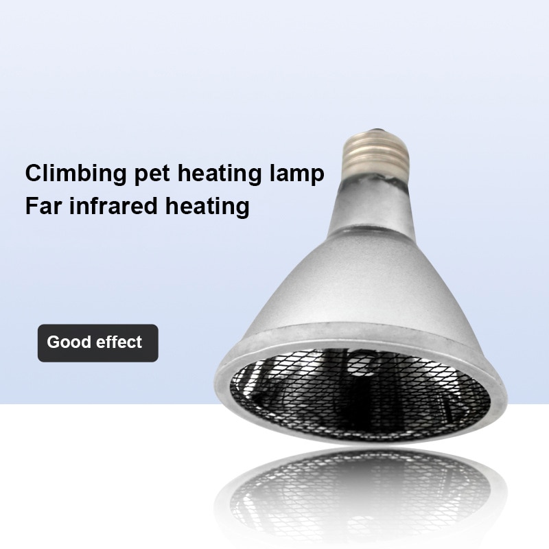 1Pc Reptile infrarouge lointain lampe chauffante Terrarium tortue lézard caméléon chauffage veilleuse céramique lampe Habitat éclairage