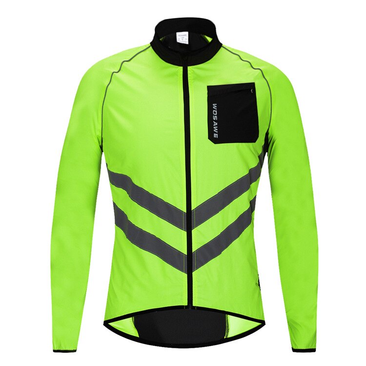 Vindtät cykeljacka herr dam cykelkläder chaqueta hombre ciclismo cykel vindrock mtb vindjacka cykling windstopper: Grön / Xl