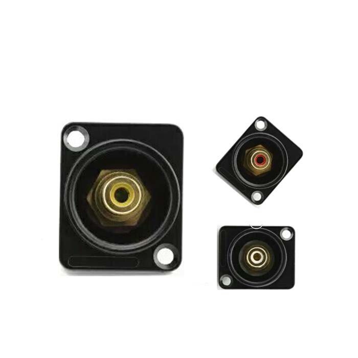 NMBJCKO 2U32CH audio connectors D-Series Panel Mount Jack Chassis Panel Mount Connector with D-series rack panel: xlr female 3p-3