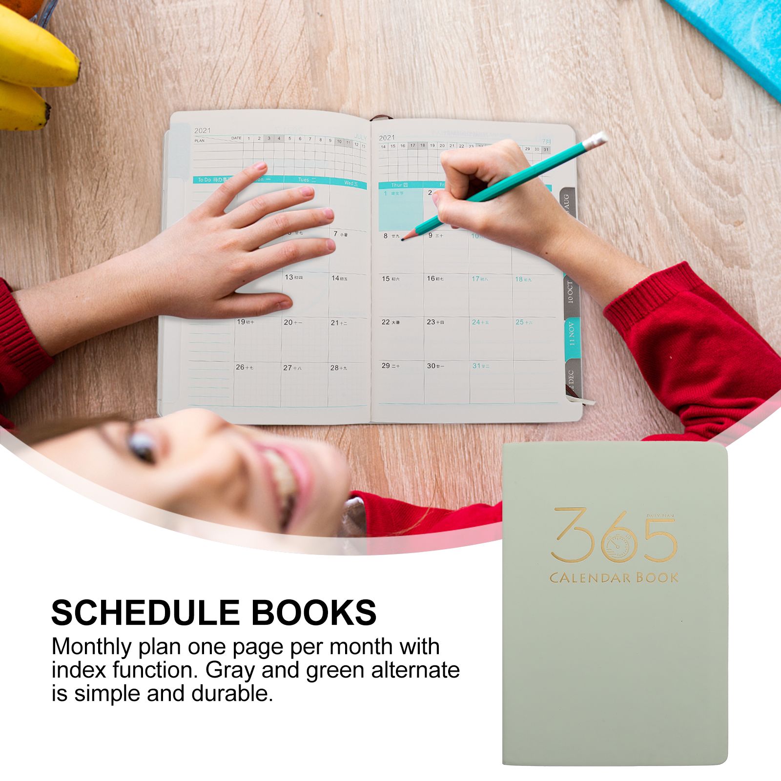 Planning boek 365 dagen planner praktische kalender boek