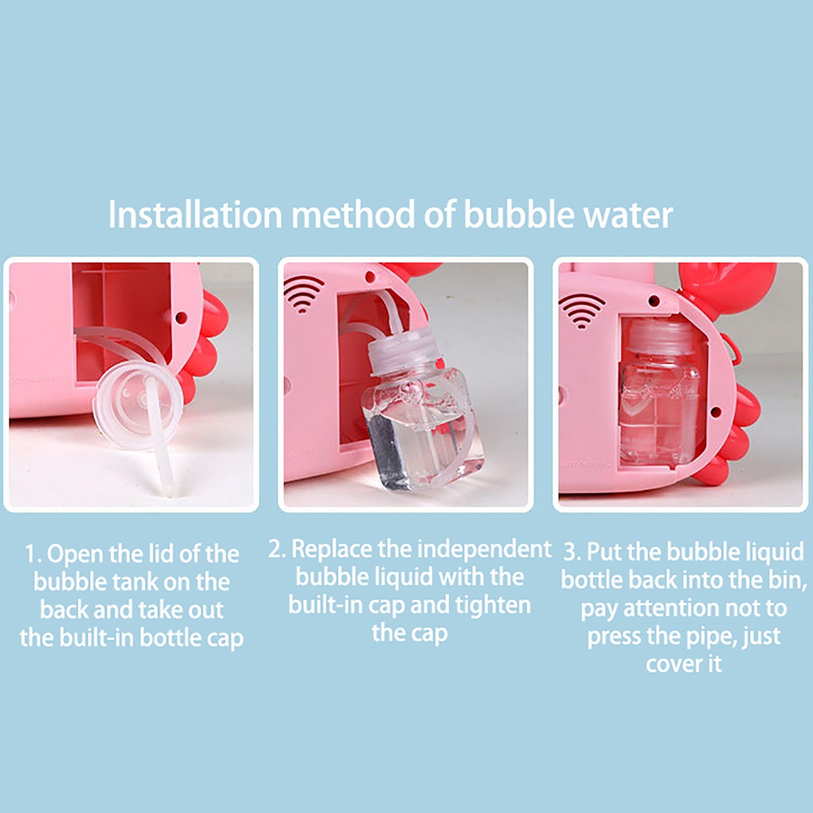 Favor Kid Speelgoed Bubble Machine Speelgoed Krab Brandblusser Elektrische Kids Fun Outdoor Zomer Speelgoed 60Ml Speelgoed Игрушки