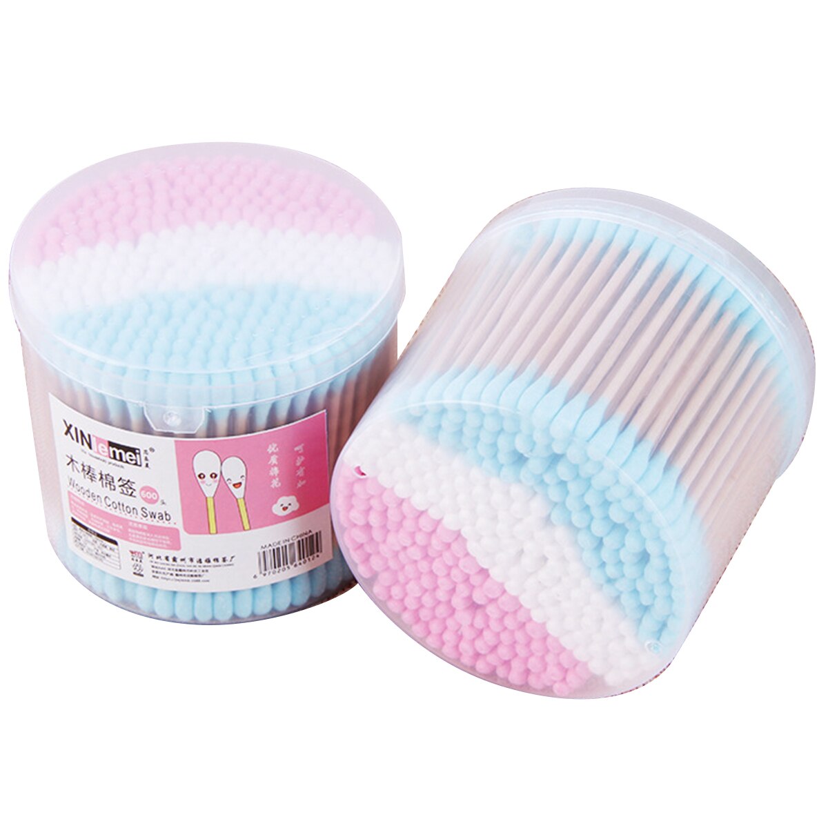 1SET/300PCS Bamboo Cotton Swab Wood Sticks Soft Cotton Buds cleaning of ears Tampons Microbrush Cotonete pampons Health