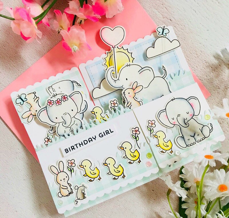 Wisafory Stanzschablonen Set - Metall Stanzformen Für DIY Karten Und Scrapbooking