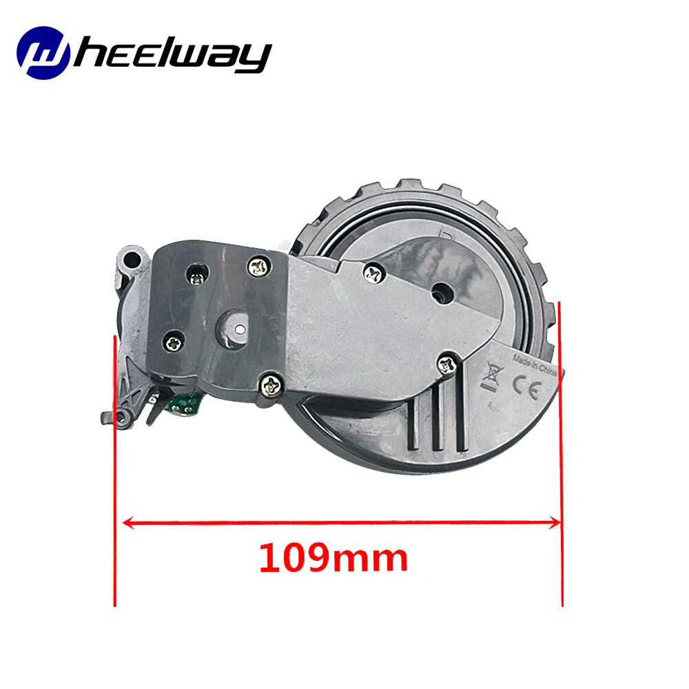 Wheelway a Pair 12V Sweeping Robot Motor Wheel Obstacle Avoidance Vehicle DC DIY Accessories Wheel Sweeping Robot Parts