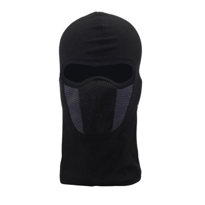 Winter Warm Outdoor Bivakmuts Masker Gebreide Volledige Gezicht Ski Maskers Voor Winter Fietsen Wargame Cap Special Forces Unisex Hoed: Gray