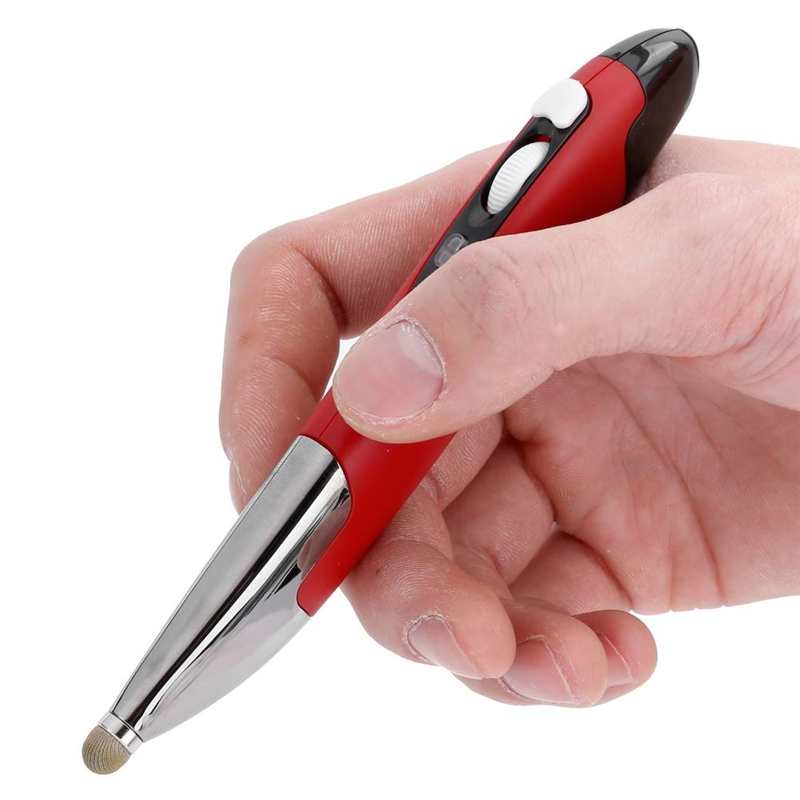 Optical Pen Mouse ABS Convenient Pen Mouse Impact Resistance Comfortable Light Scratch Resistance for Computers Desktop Mobile
