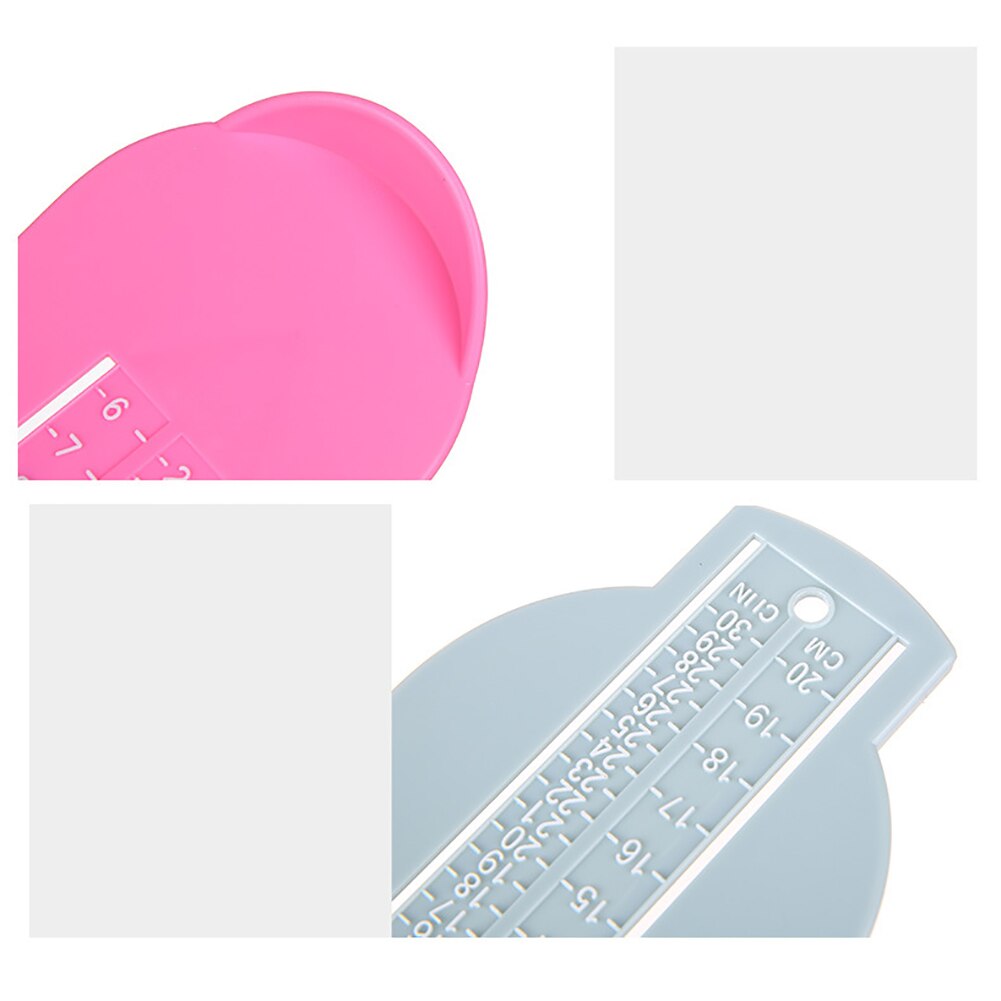 5 Kleuren Baby Voet Heerser Kinderen Voet Lengte Meten Apparaat Kind Schoenen Calculator Voor Chikdren Baby Schoenen Fittings Gauge Gereedschap