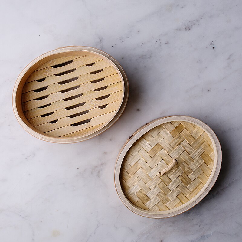 Chinese food steamer steamer bamboo household cage steamed steamed dumplings dumplings steamed buns Cuiseur Vapeur Kitchen Tools