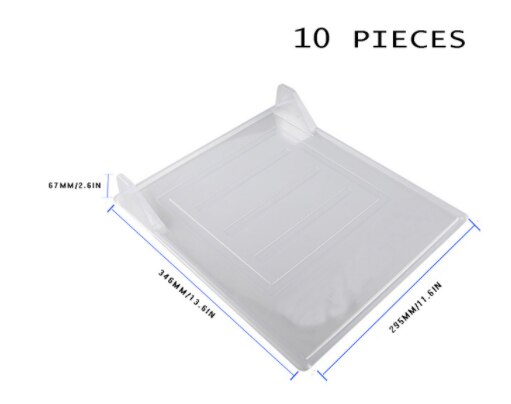 5/10Pcs Fast Clothes Fold Board Shaper Clothes: 10 pcs