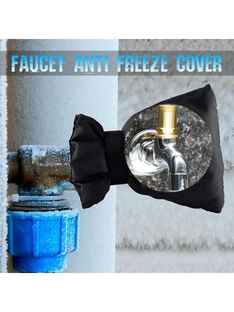 Outside Tap Cover Jacket Insulated Protector Thickened Outdoor Tap Cover From Freezing Waterproof Thermal Tap Jacket