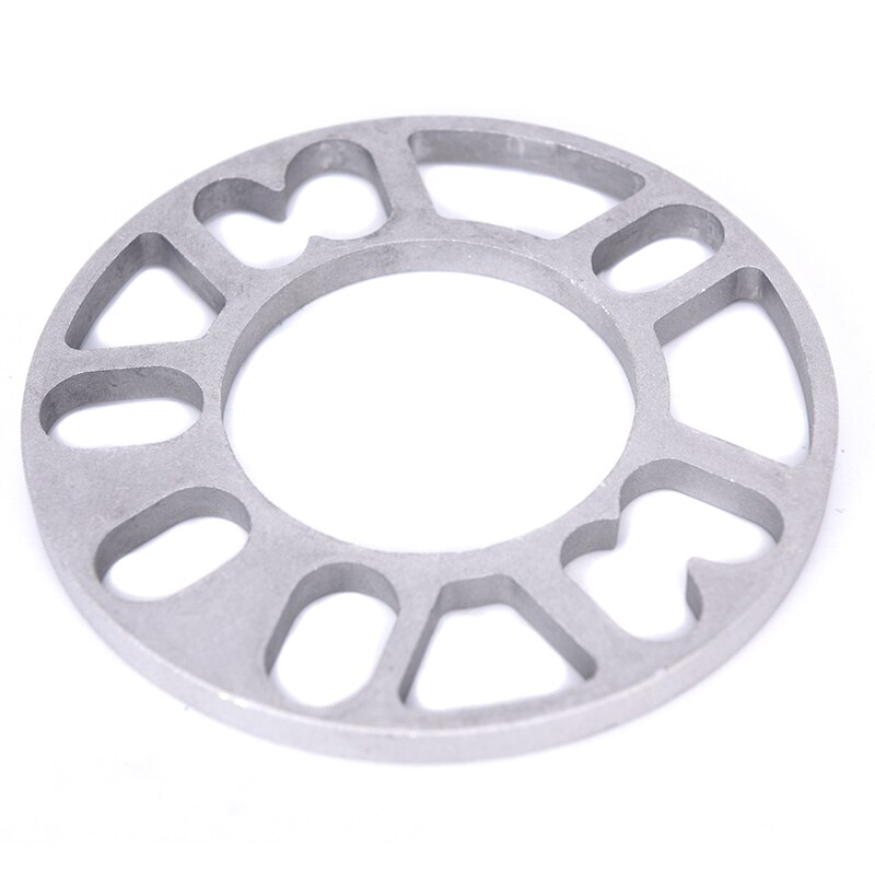 2PCS Universal Alloy 3mm 5mm 8mm 10mm Aluminum Wheel Spacer Shims Plate