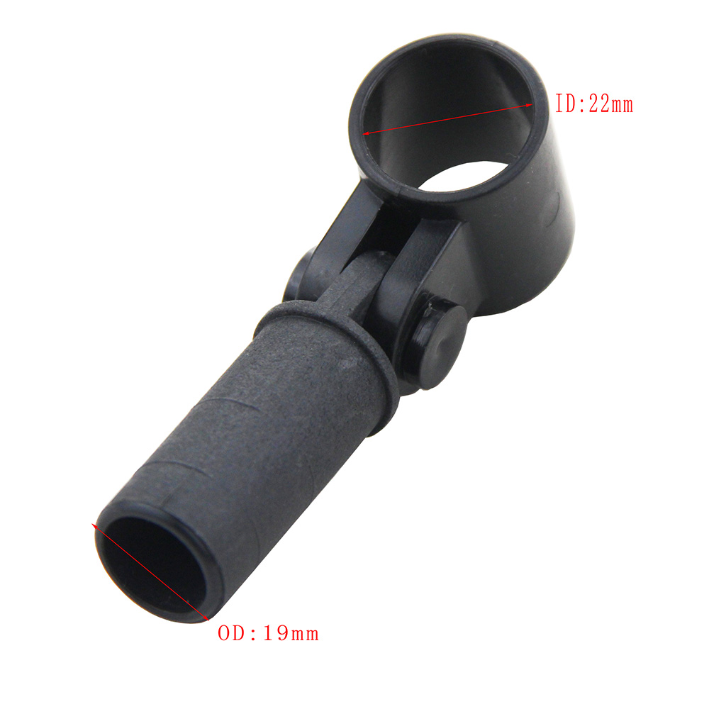 2 Pieces Inflatable Fishing Boat Awning Bimini Top Activity Connectors Fasteners Jaw Slide With Eye End Cap Kayak Accessories