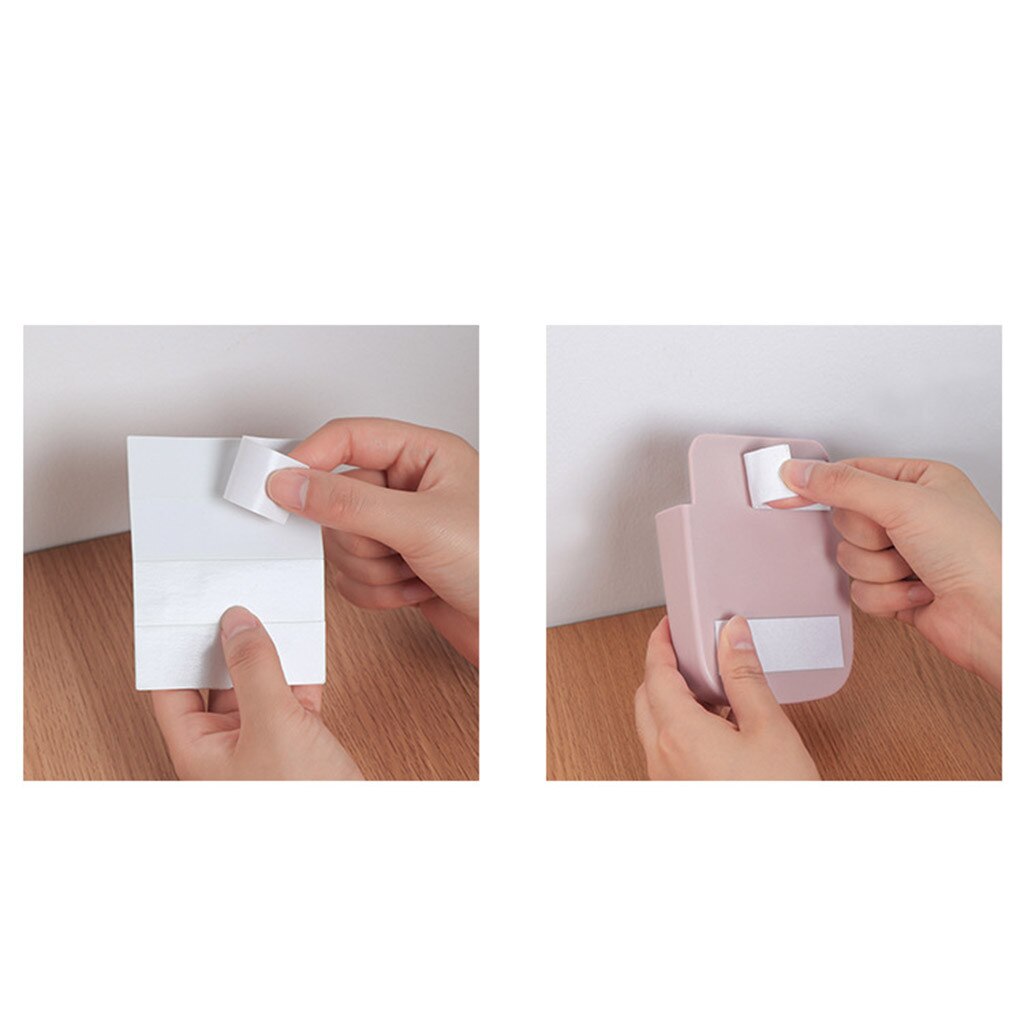 Free Punch Wall Hanging Remote Control Home Bedroom Remote Control Shelf